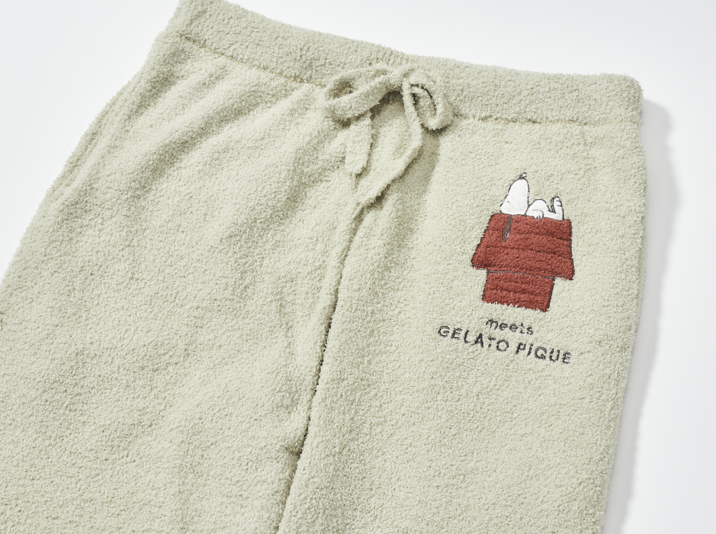 【HOMME】【SNOOPY】ベビモコJQD　プルオーバー＆ロングパンツセット