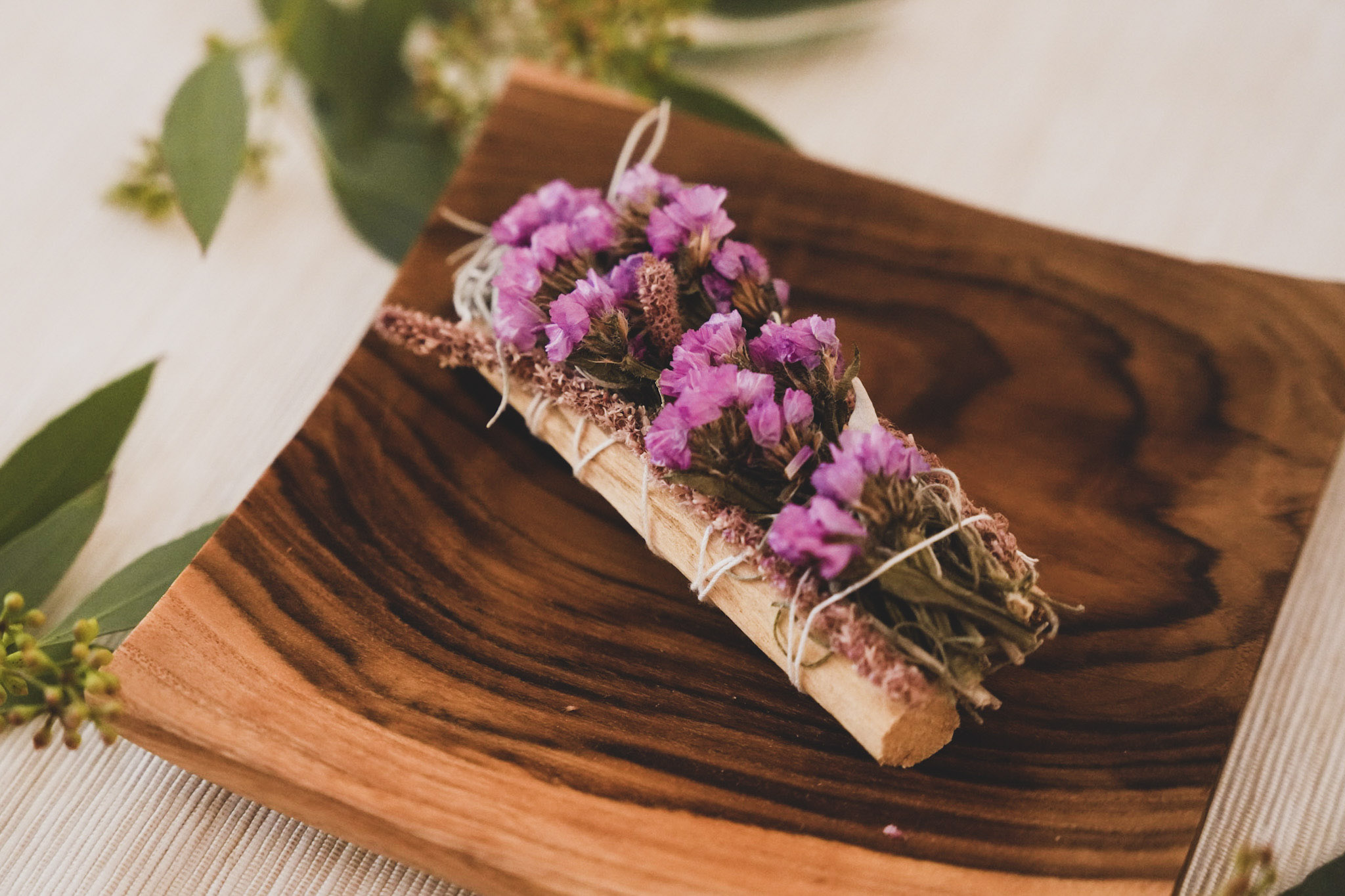 Smudge stick パロサントつき