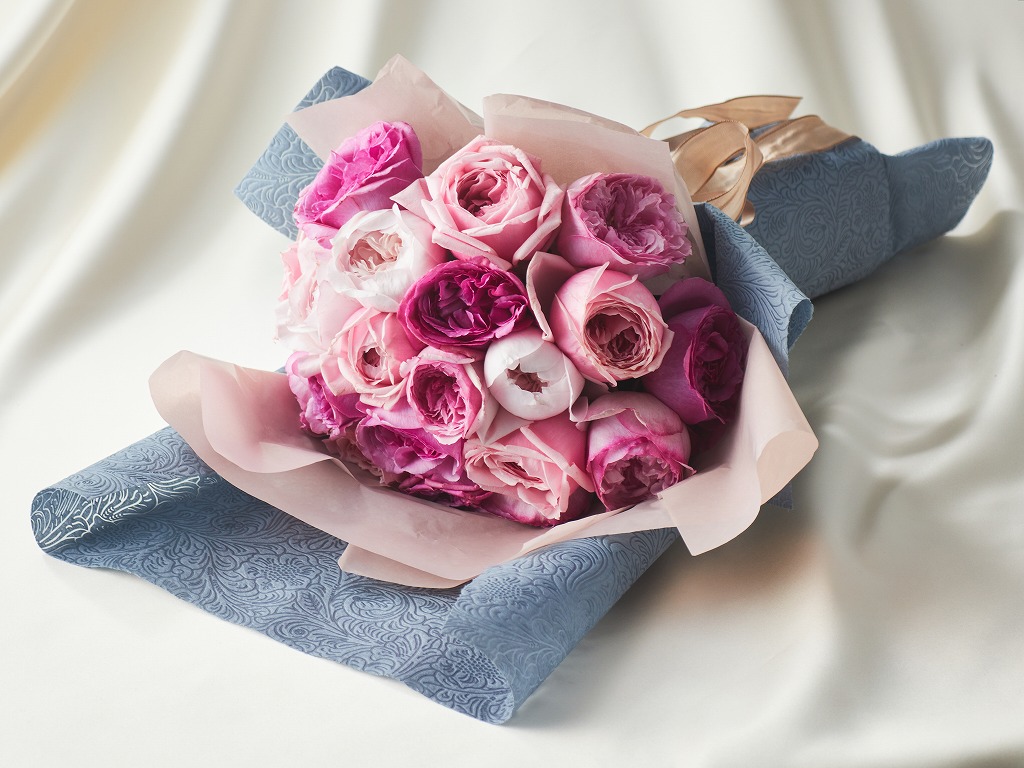 【タンプ限定】本数オーダーローズブーケ（18〜60本）