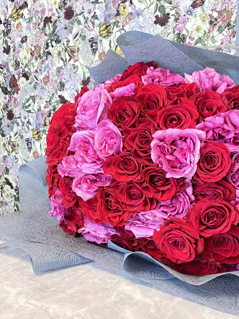 【タンプ限定】香るプロポーズブーケ(108本)