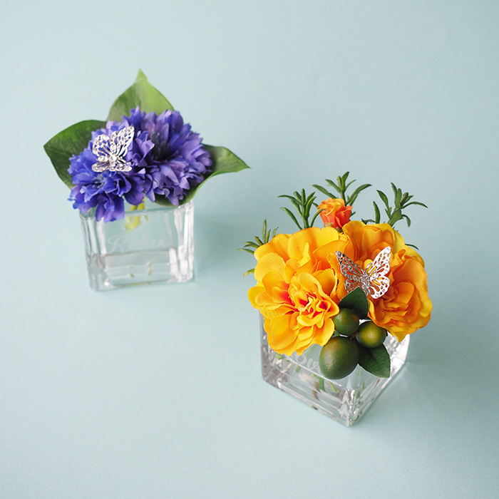 マリーゴールドのアニバーサリーフラワーボックス