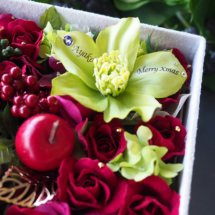 冬のフラワーボックス