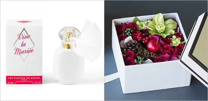 冬のフラワーボックス