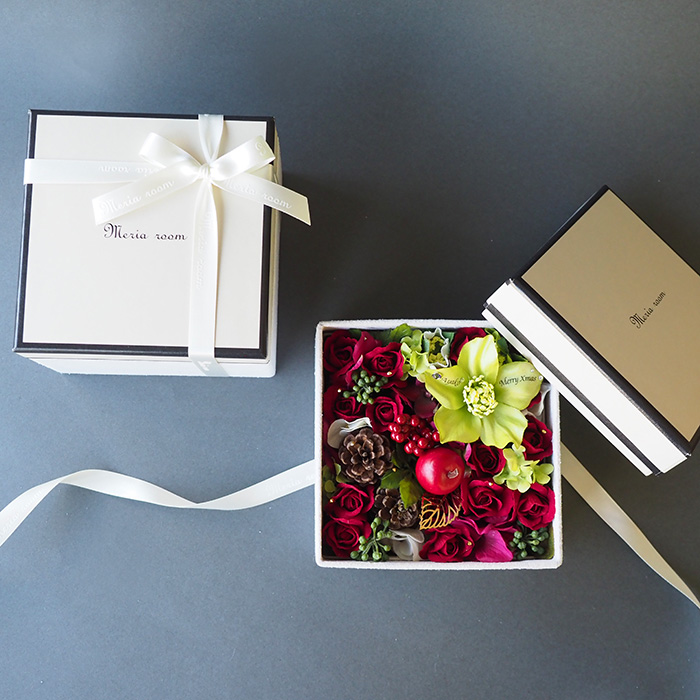 冬のフラワーボックス | メリアルームのプレゼント・ギフト通販 | TANP