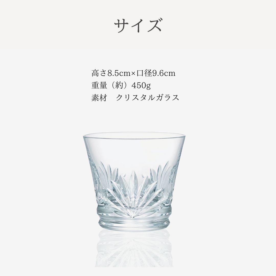 Baccara（バカラ）名入れグラス ≪ ルテシア 2024 タンブラーシングル≫