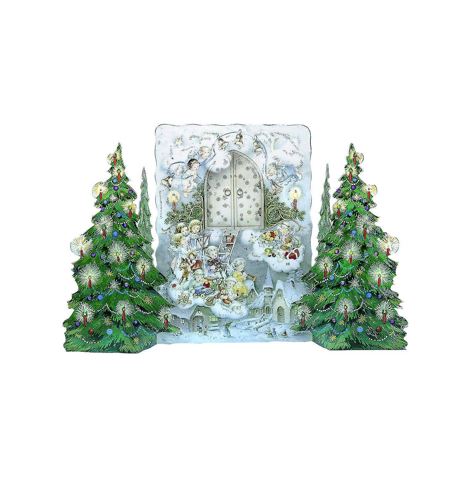 アドベントカレンダー 子供たちのクリスマス