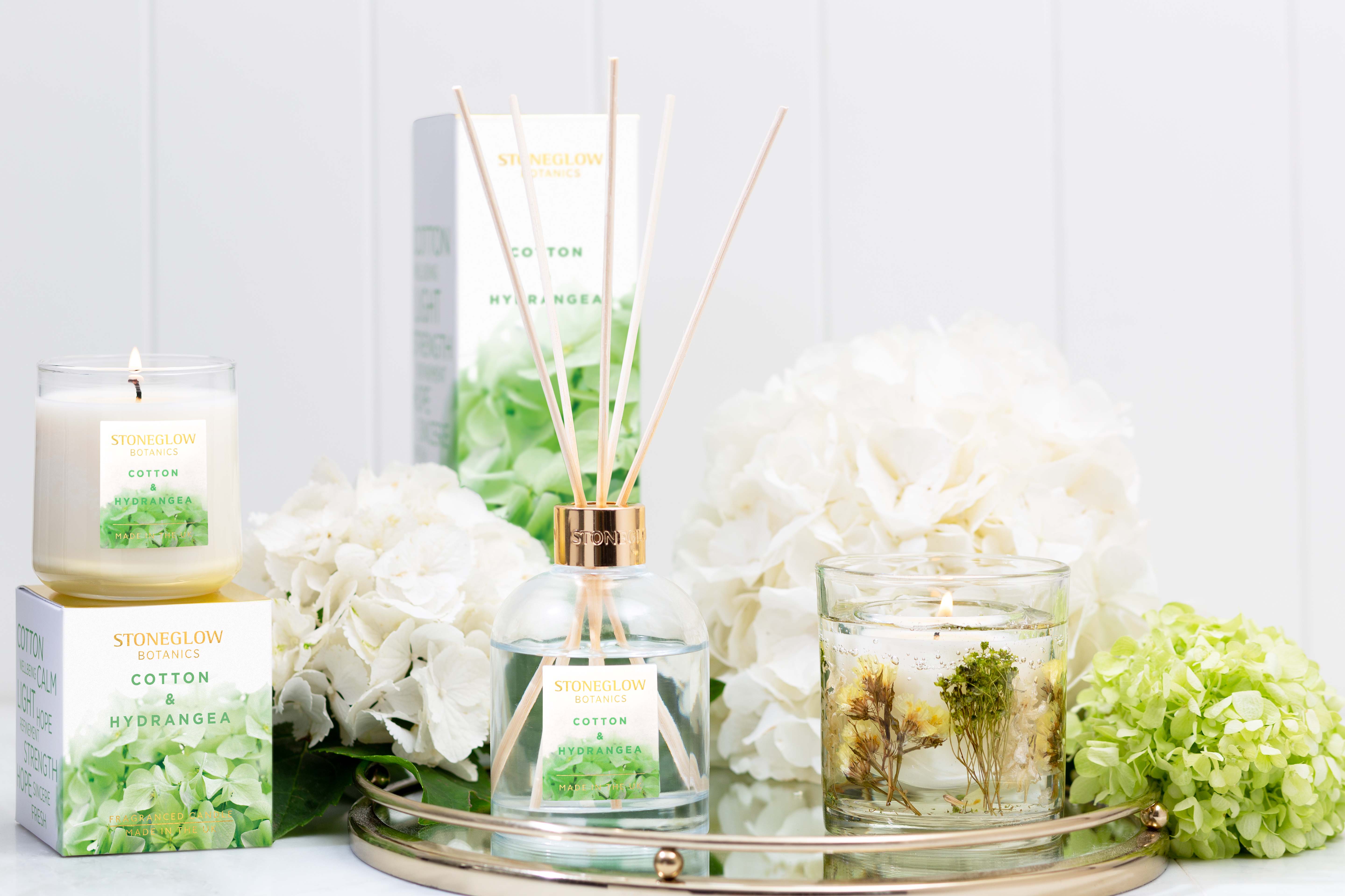 ジェルボタニカルキャンドル