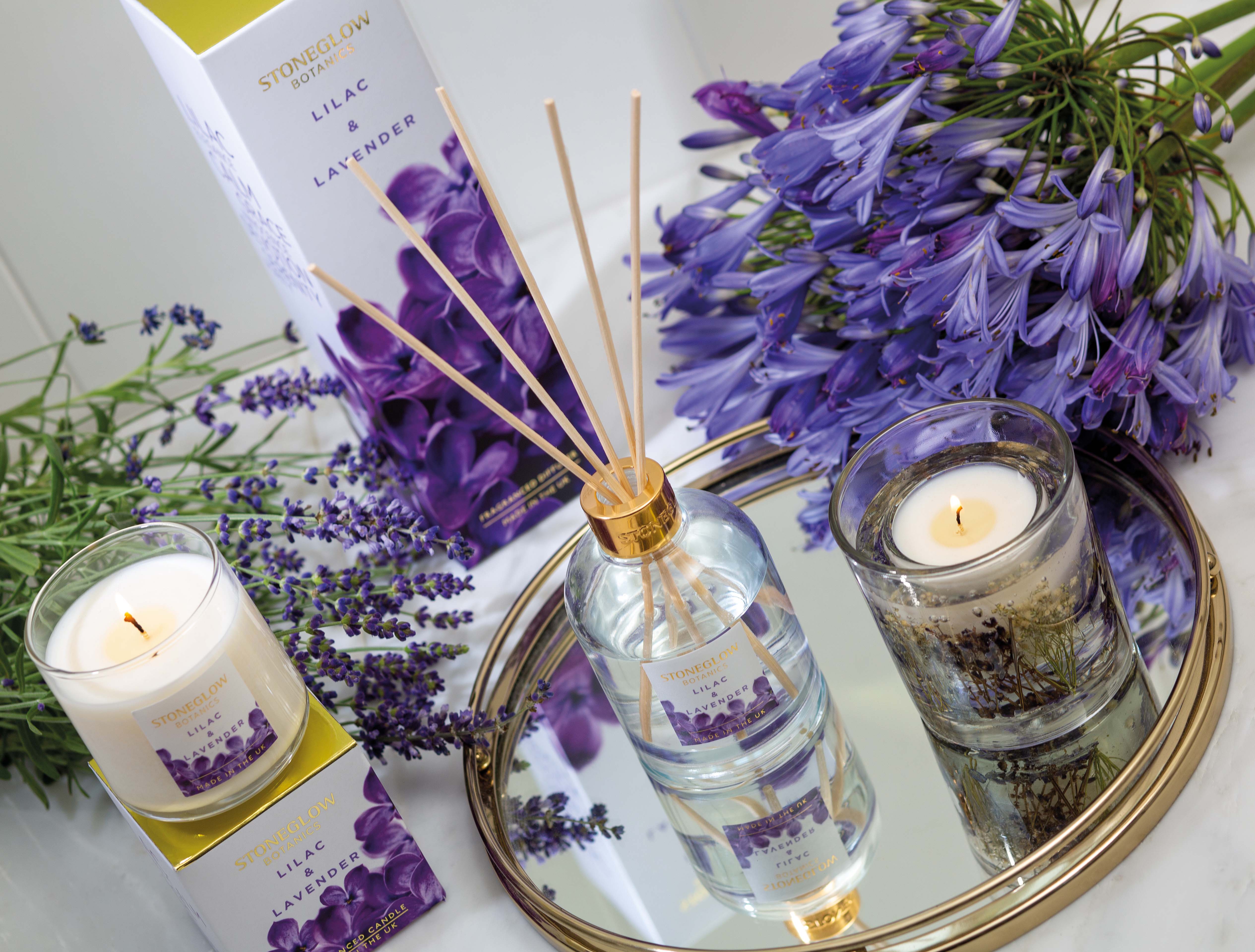 ジェルボタニカルキャンドル