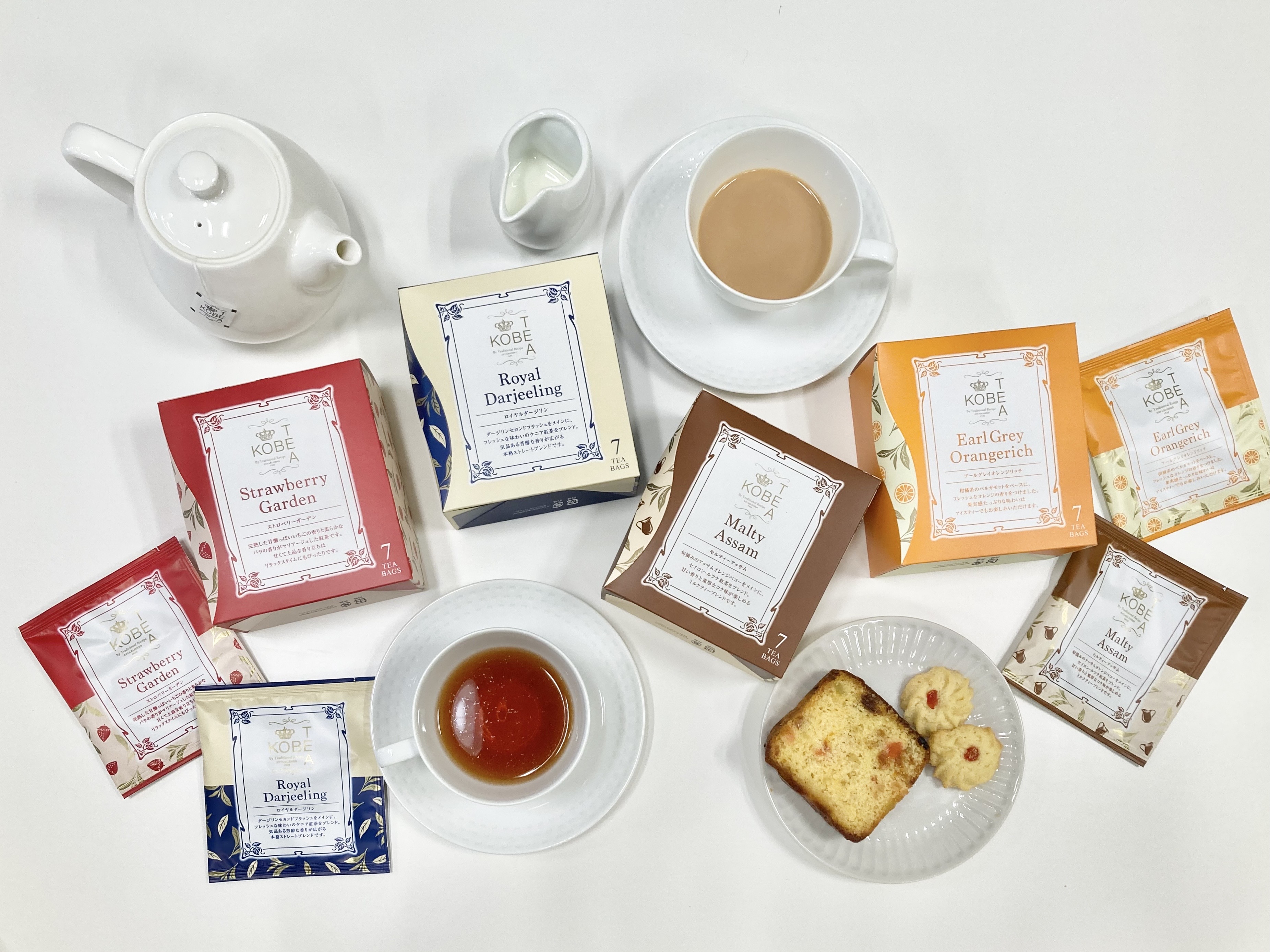 More Cup of Tea ストロベリーガーデン 2.5g×7ティーバッグス | 神戸