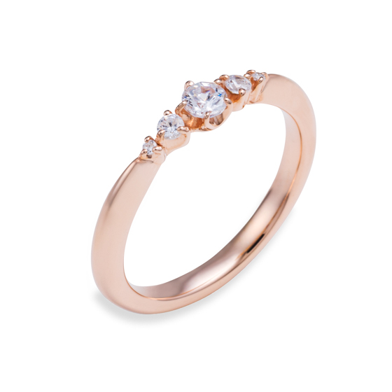 【ペアジュエリー】SV980 ブラックダイヤモンド／SV980 Wish upon a star Twinkle キュービック ペアリング