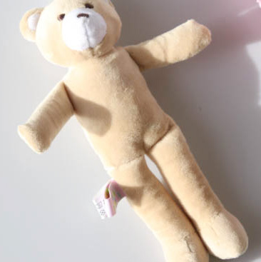 おしゃぶり付き抱っこぬいぐるみ