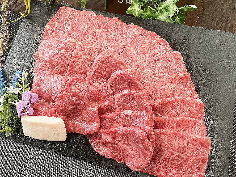 佐賀牛 宮崎牛 A4 (上) カルビ 500g (3～4人前）