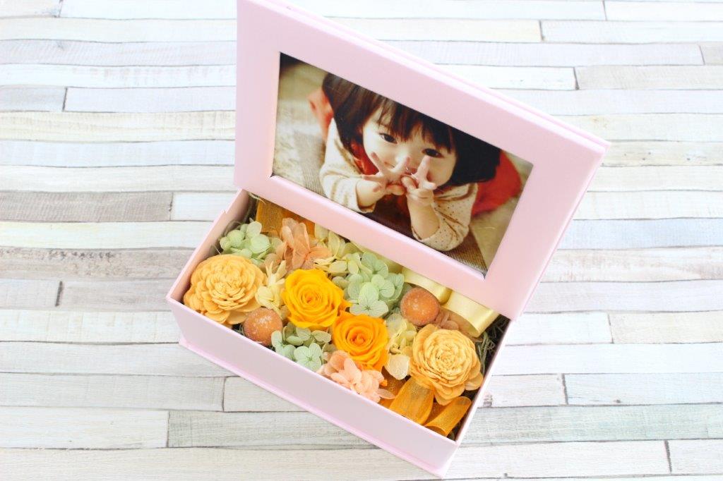 フォトフレーム「KAREN」プリザーブドフラワー