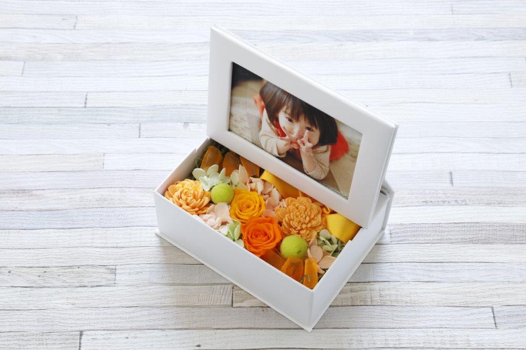 フォトフレーム「KAREN」プリザーブドフラワー