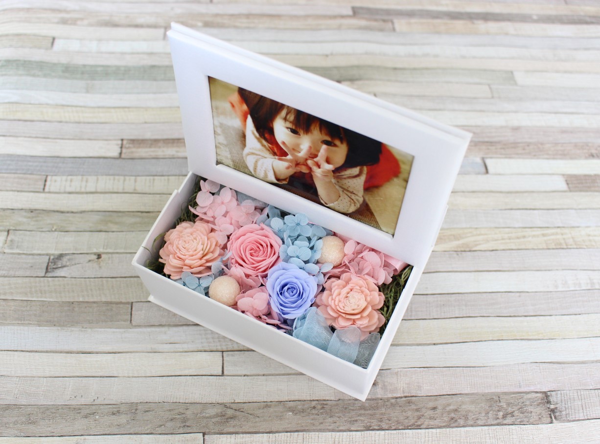 フォトフレーム「KAREN」プリザーブドフラワー
