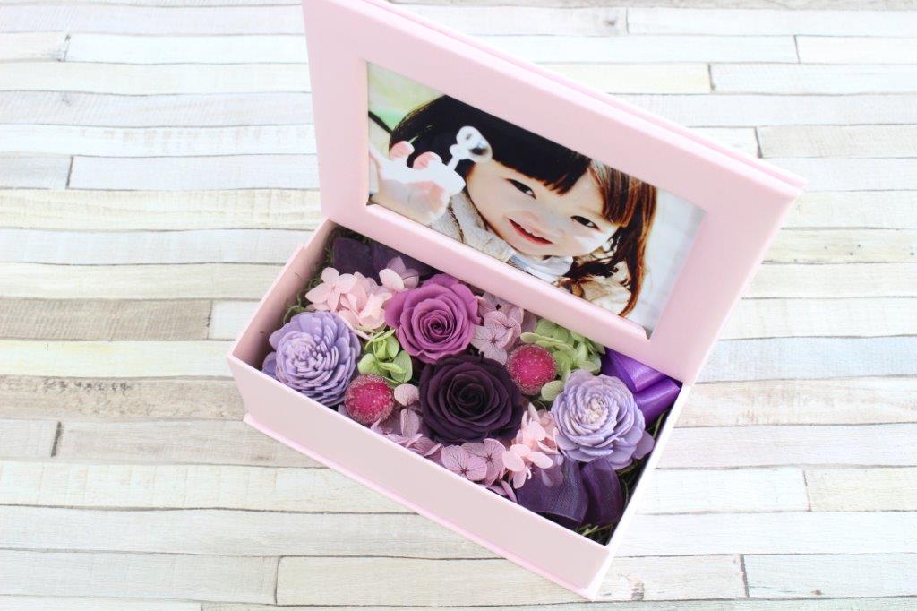 フォトフレーム「KAREN」プリザーブドフラワー