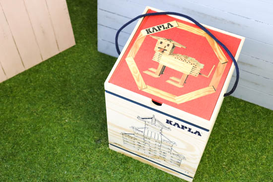 ブロックおもちゃ-KAPLA280 赤