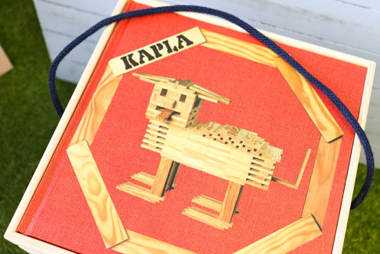 ブロックおもちゃ-KAPLA280 赤