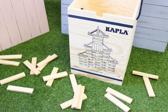 ブロックおもちゃ-KAPLA280 赤