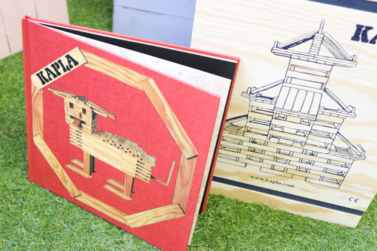 ブロックおもちゃ-KAPLA280 赤