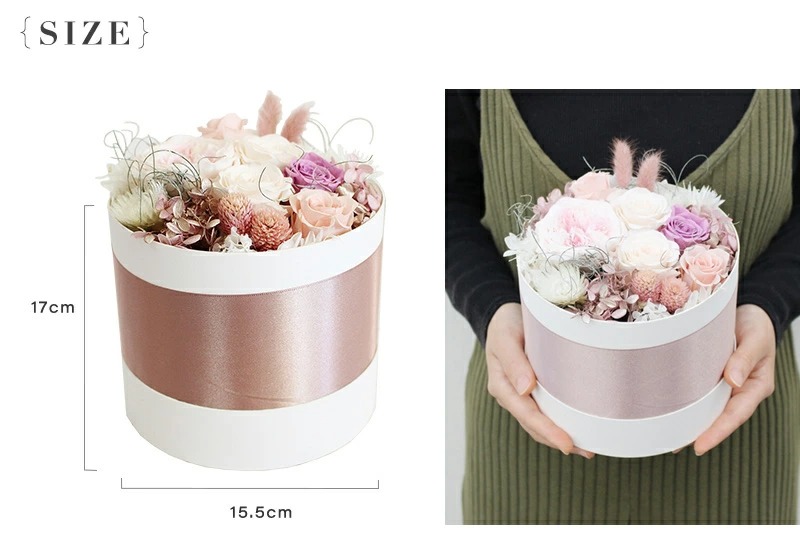 ボックスフラワー「ＲＯＳＡ」プリザーブドフラワー