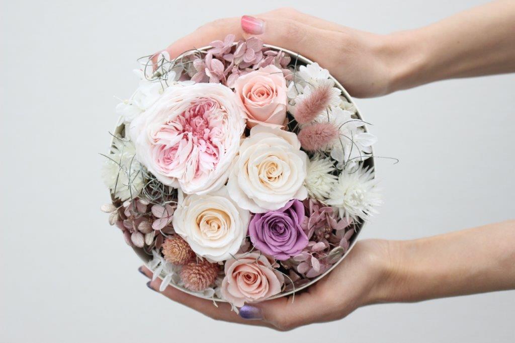 ボックスフラワー「ＲＯＳＡ」プリザーブドフラワー
