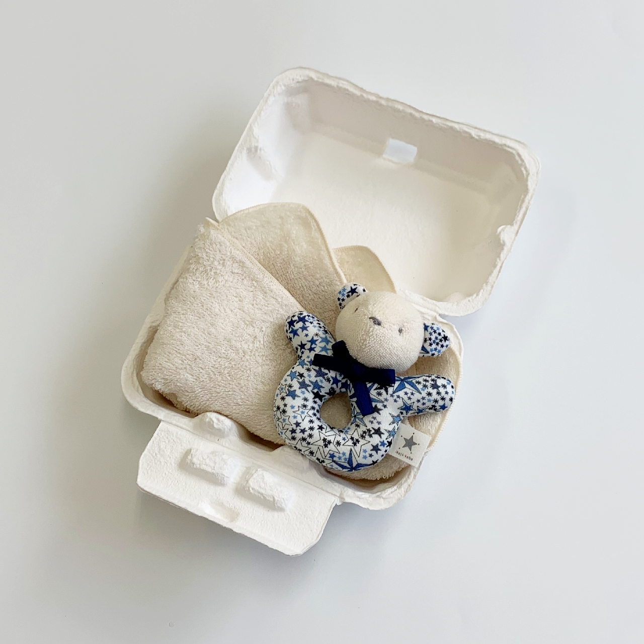 ラトル・ハンカチセット リバティ