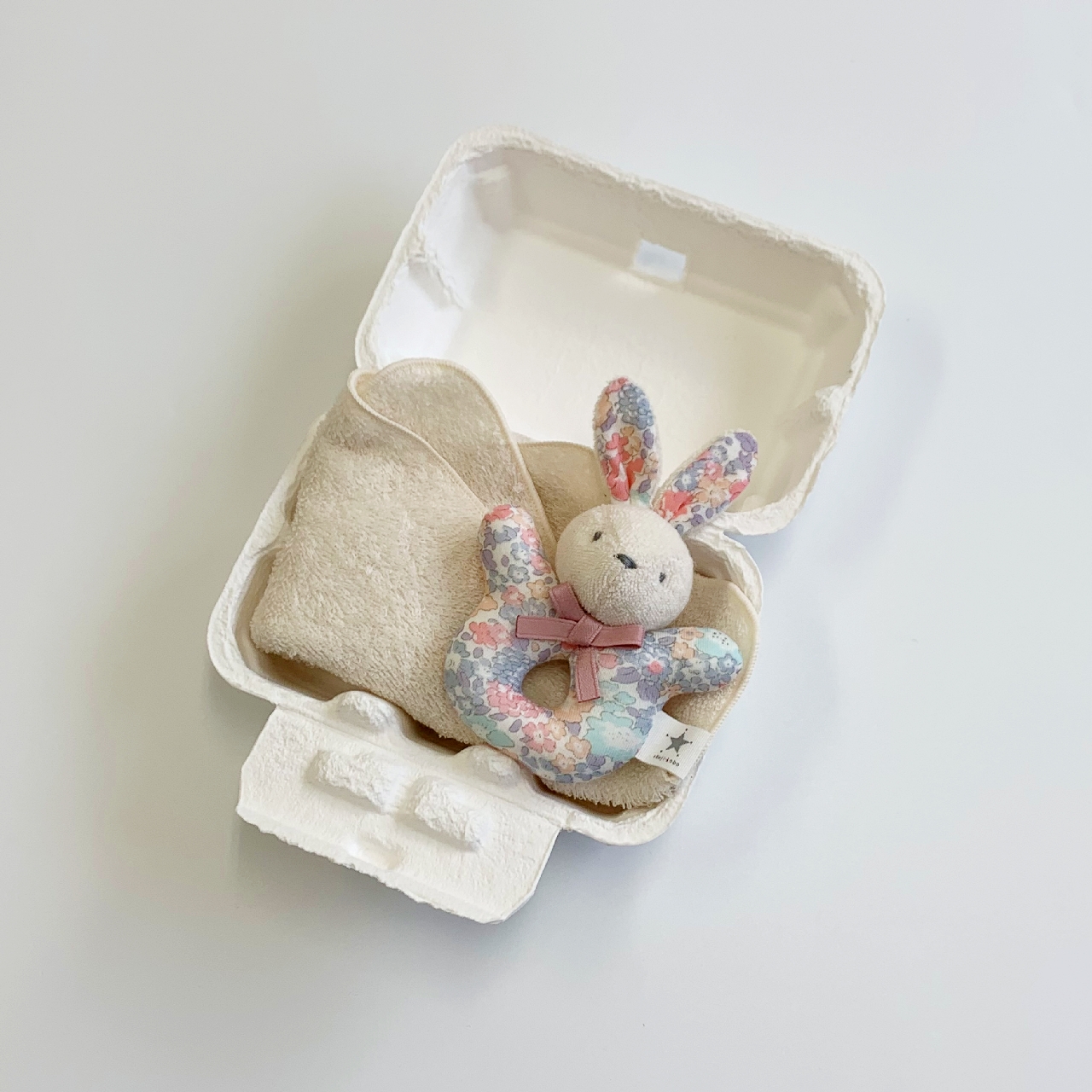 ラトル・ハンカチセット リバティ