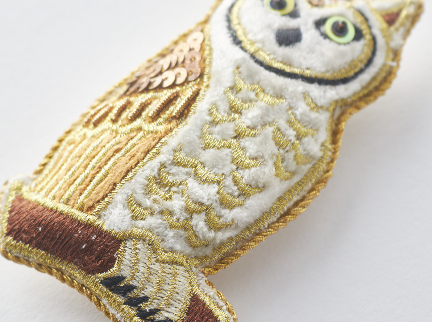 ザリ刺繍キーホルダー