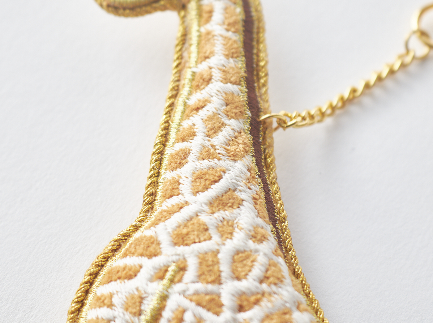 ザリ刺繍キーホルダー