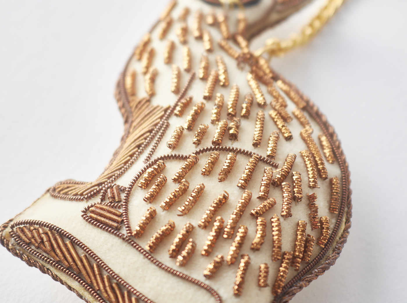 ザリ刺繍キーホルダー