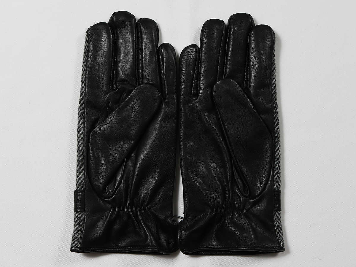 ウール100％生地使用 タッチパネル対応 メンズグローブ