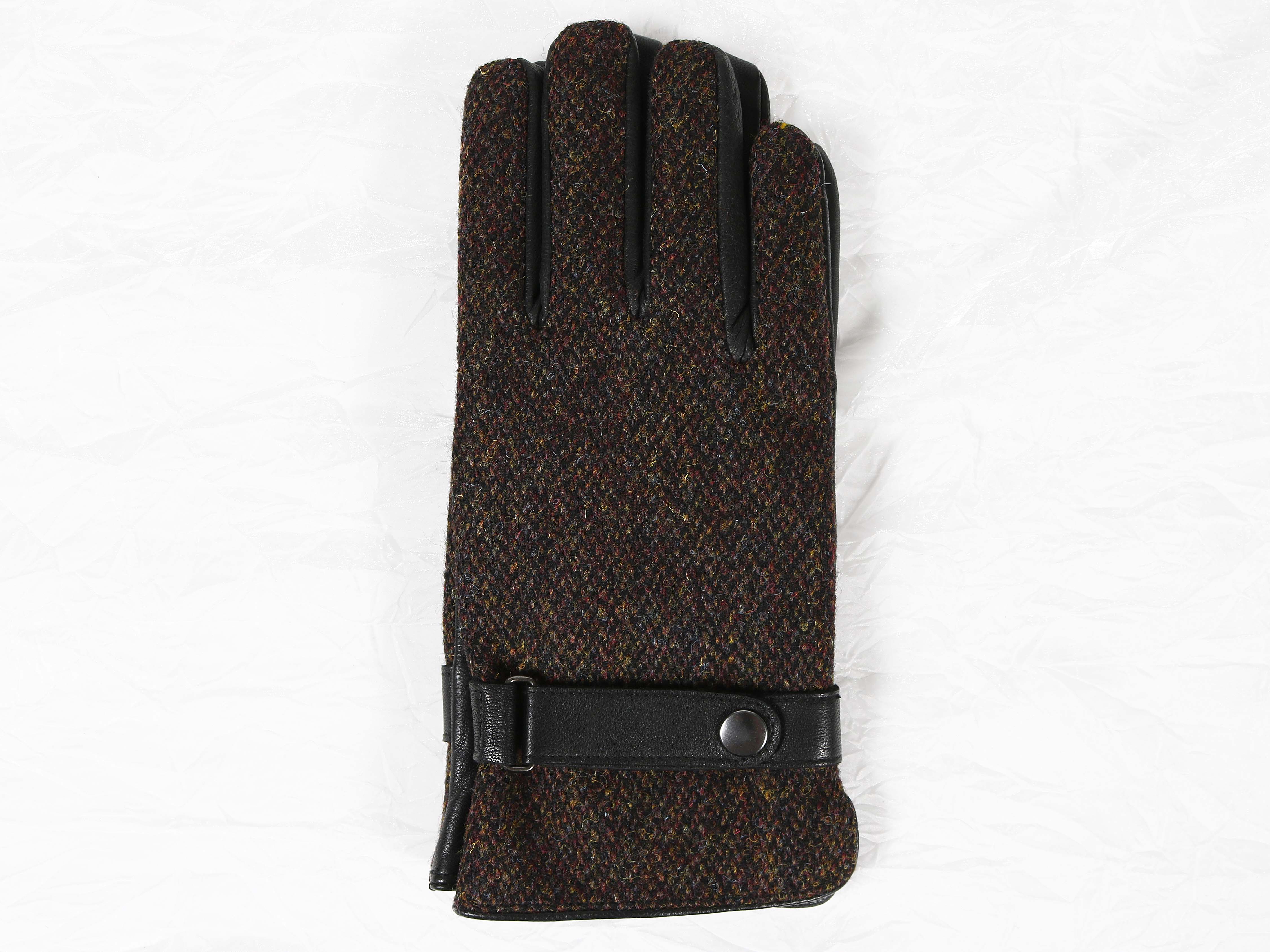 ウール100％生地使用 タッチパネル対応 メンズグローブ