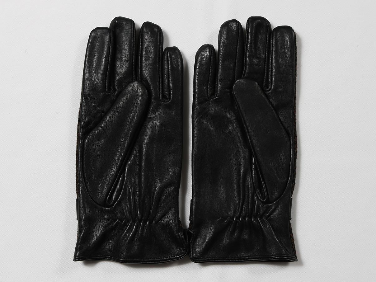 ウール100％生地使用 タッチパネル対応 メンズグローブ