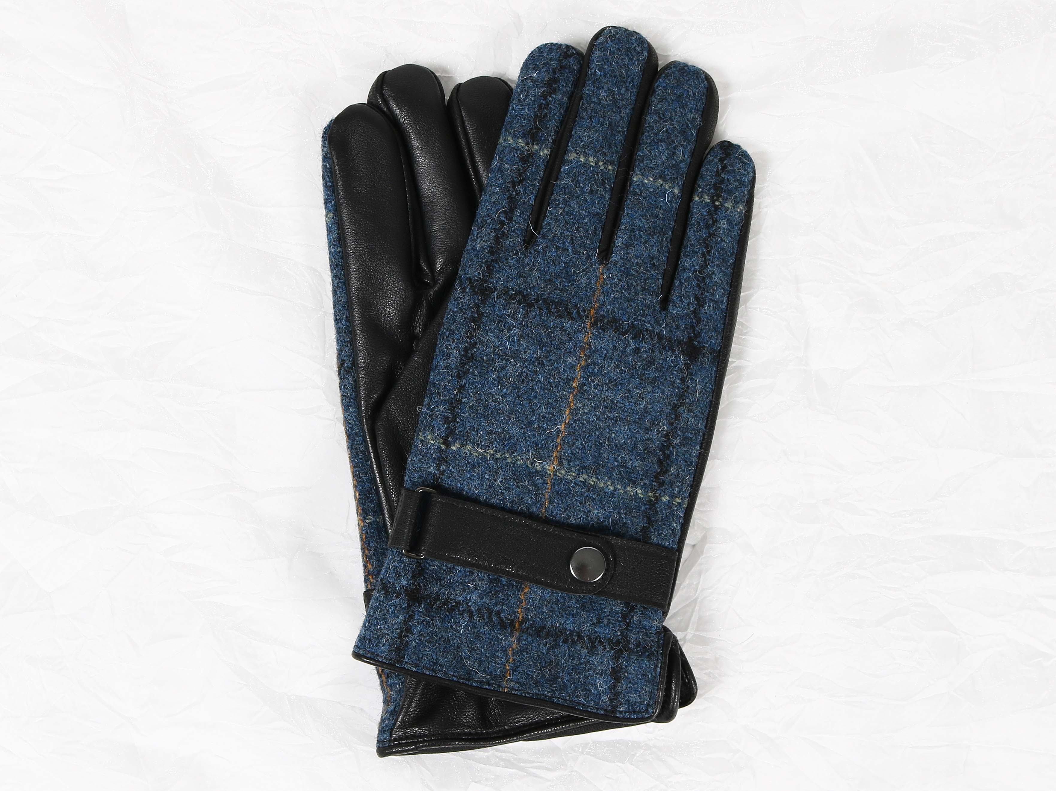 ウール100％生地使用 タッチパネル対応 メンズグローブ