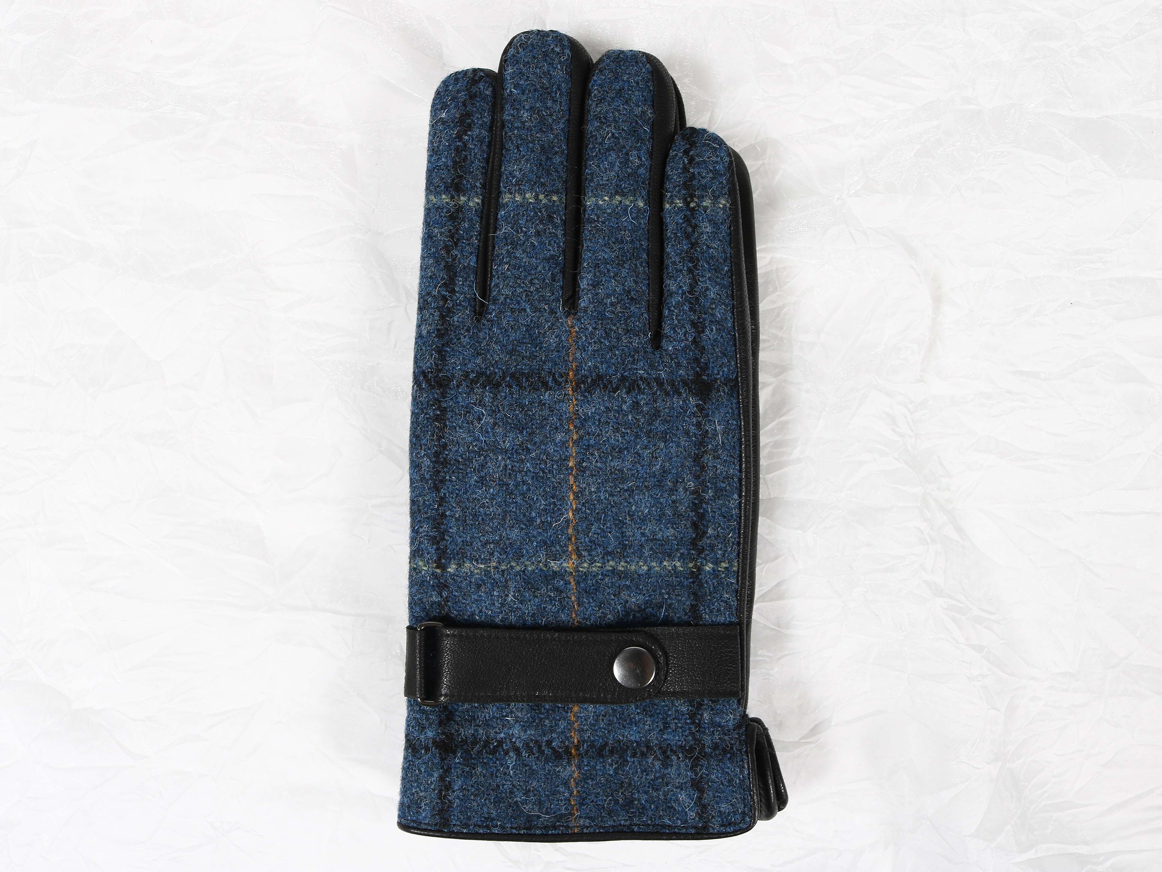 ウール100％生地使用 タッチパネル対応 メンズグローブ