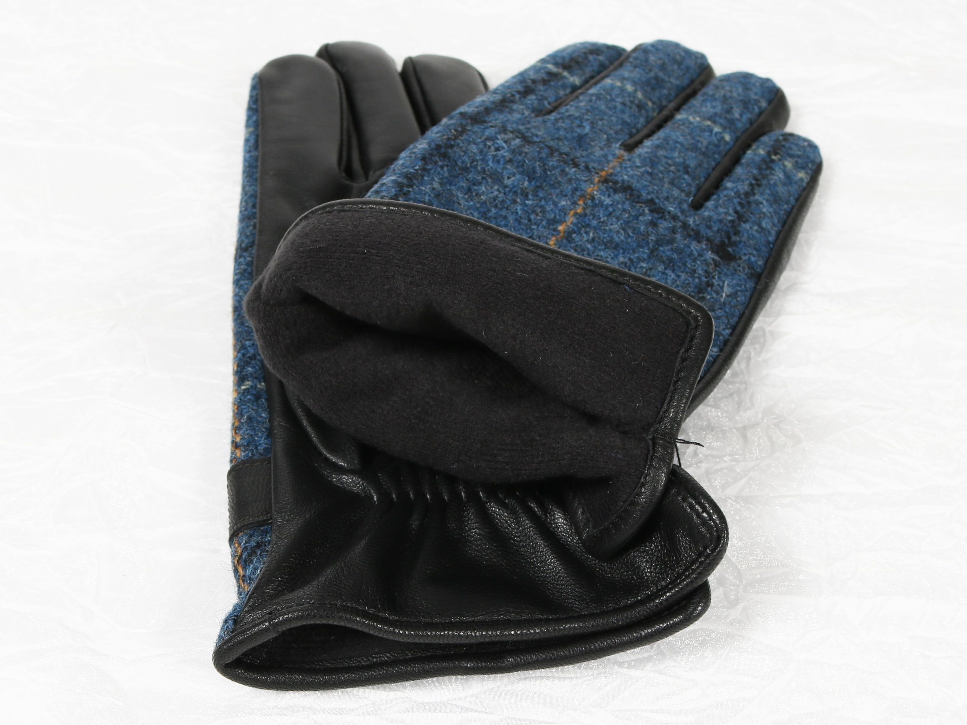 ウール100％生地使用 タッチパネル対応 メンズグローブ