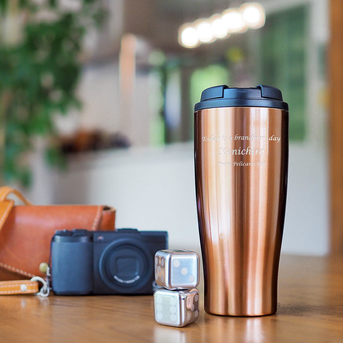 【名入れ】フローズンキューブ ポータブルタンブラー セット