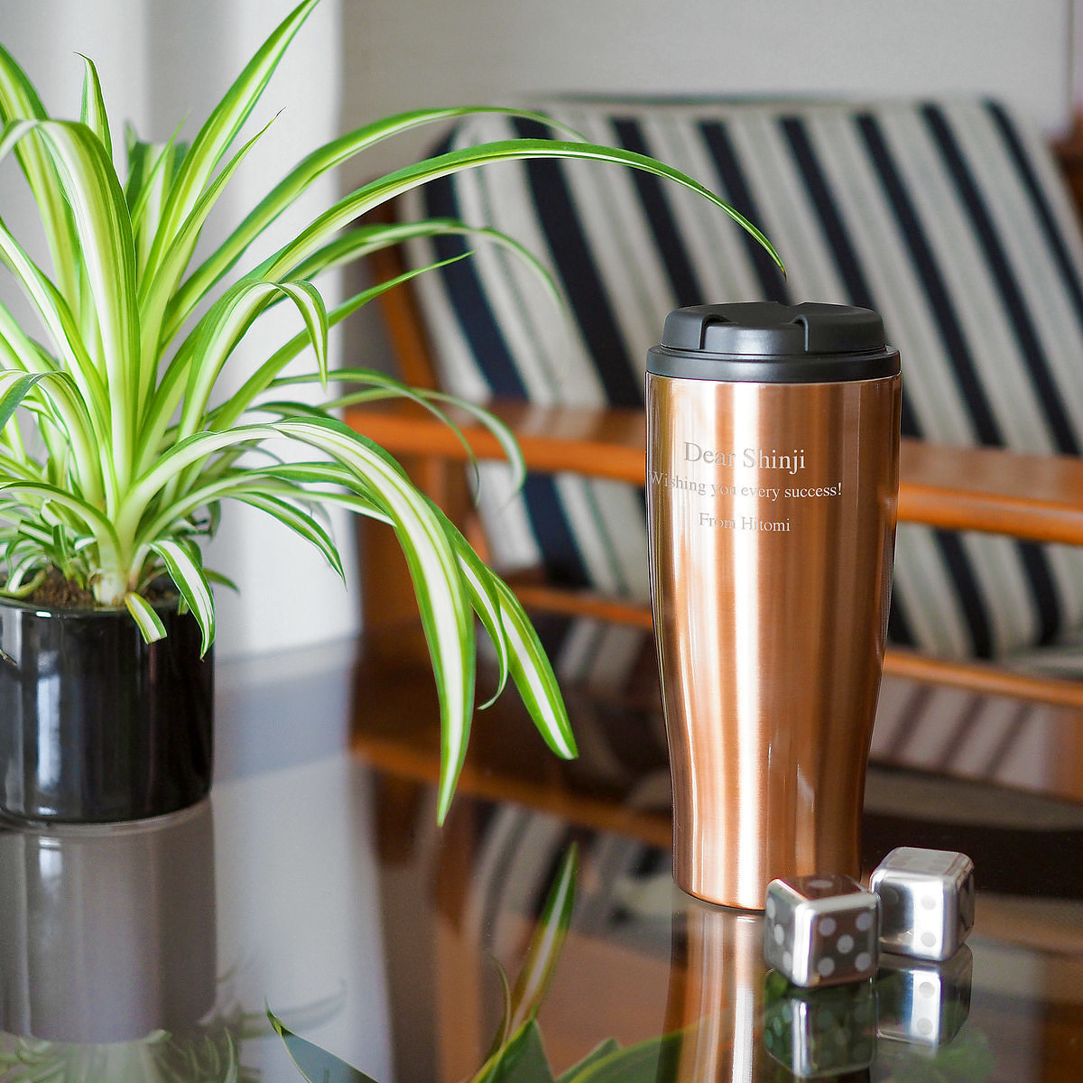 【名入れ】フローズンキューブ ポータブルタンブラー セット