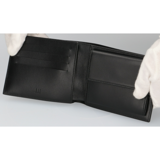 小銭入れ付き二つ折り財布　SIDECAR BLACK