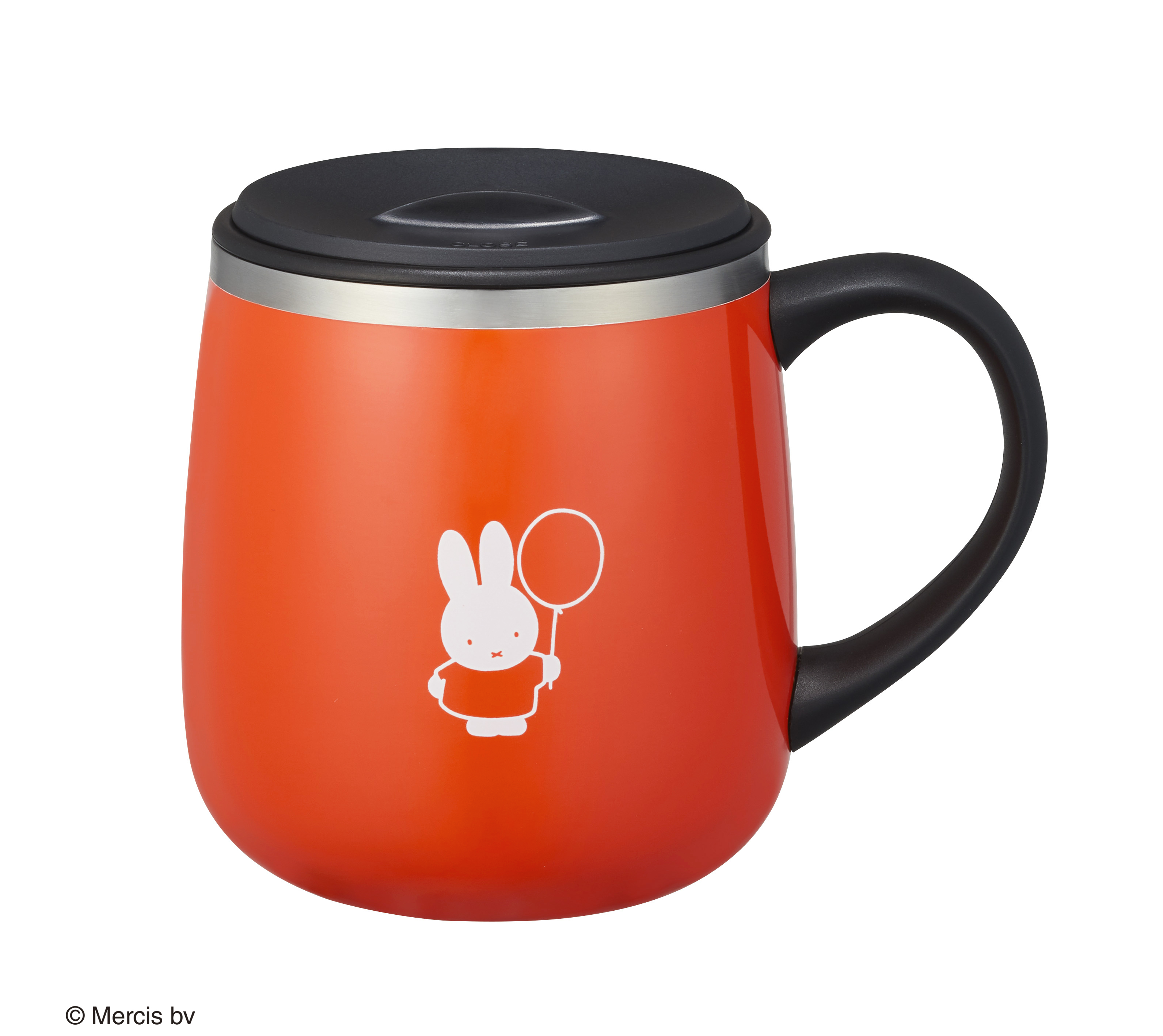 ミッフィー　蓋付きステンレスマグ　SHORT