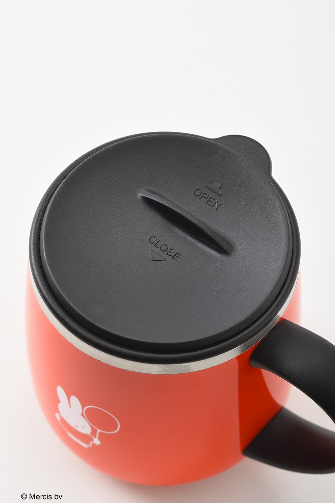 ミッフィー　蓋付きステンレスマグ　SHORT