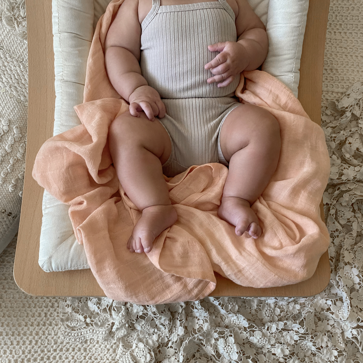 オーガニックスワドル 4枚入り マザーアース