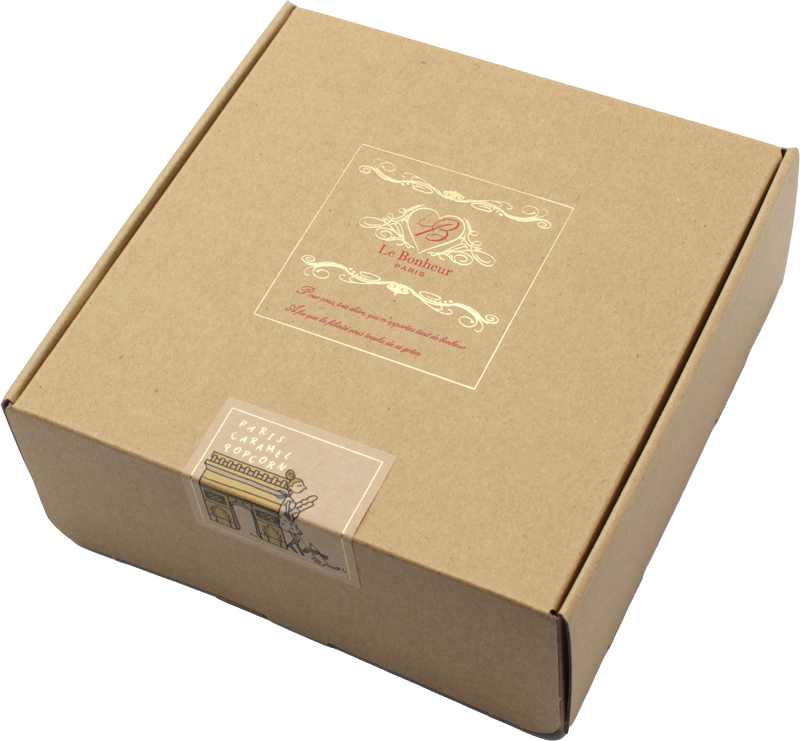 【ギフトBOX付き】パリ・ショコラ＆ピーナッツポップコーン ギフトBOX 5袋入り