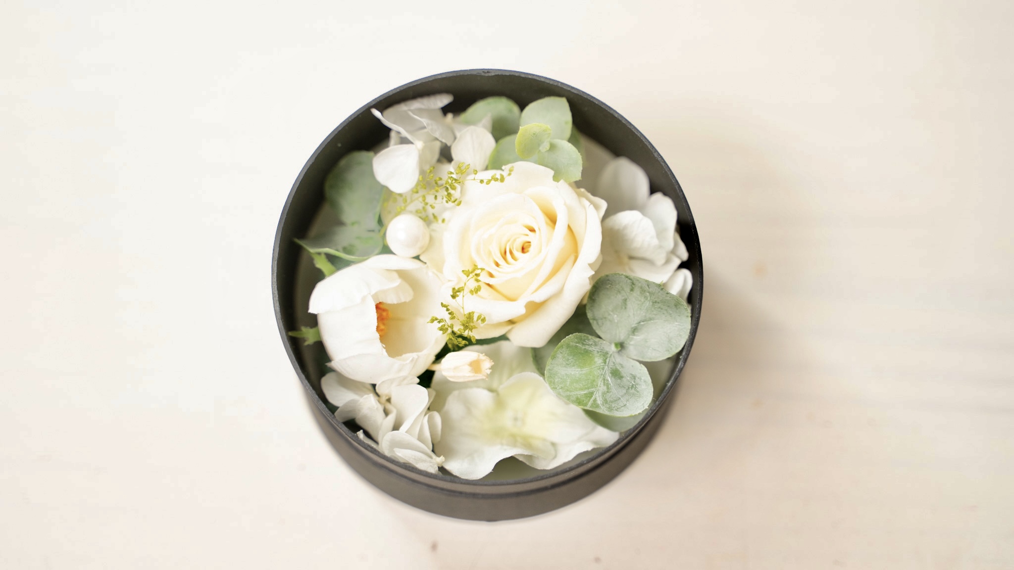 BOX FLOWER サークル(黒BOX)