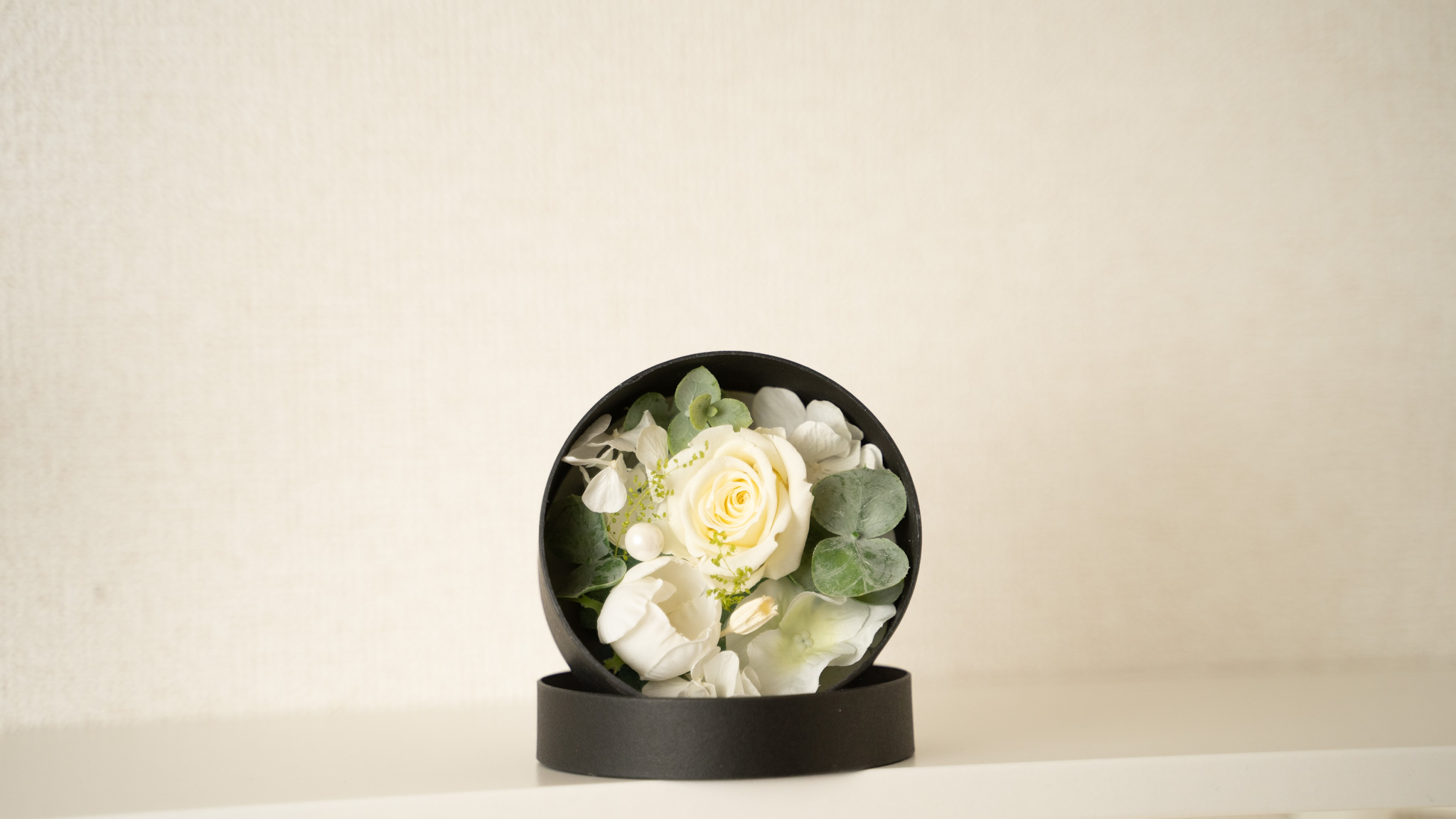 BOX FLOWER サークル(黒BOX)