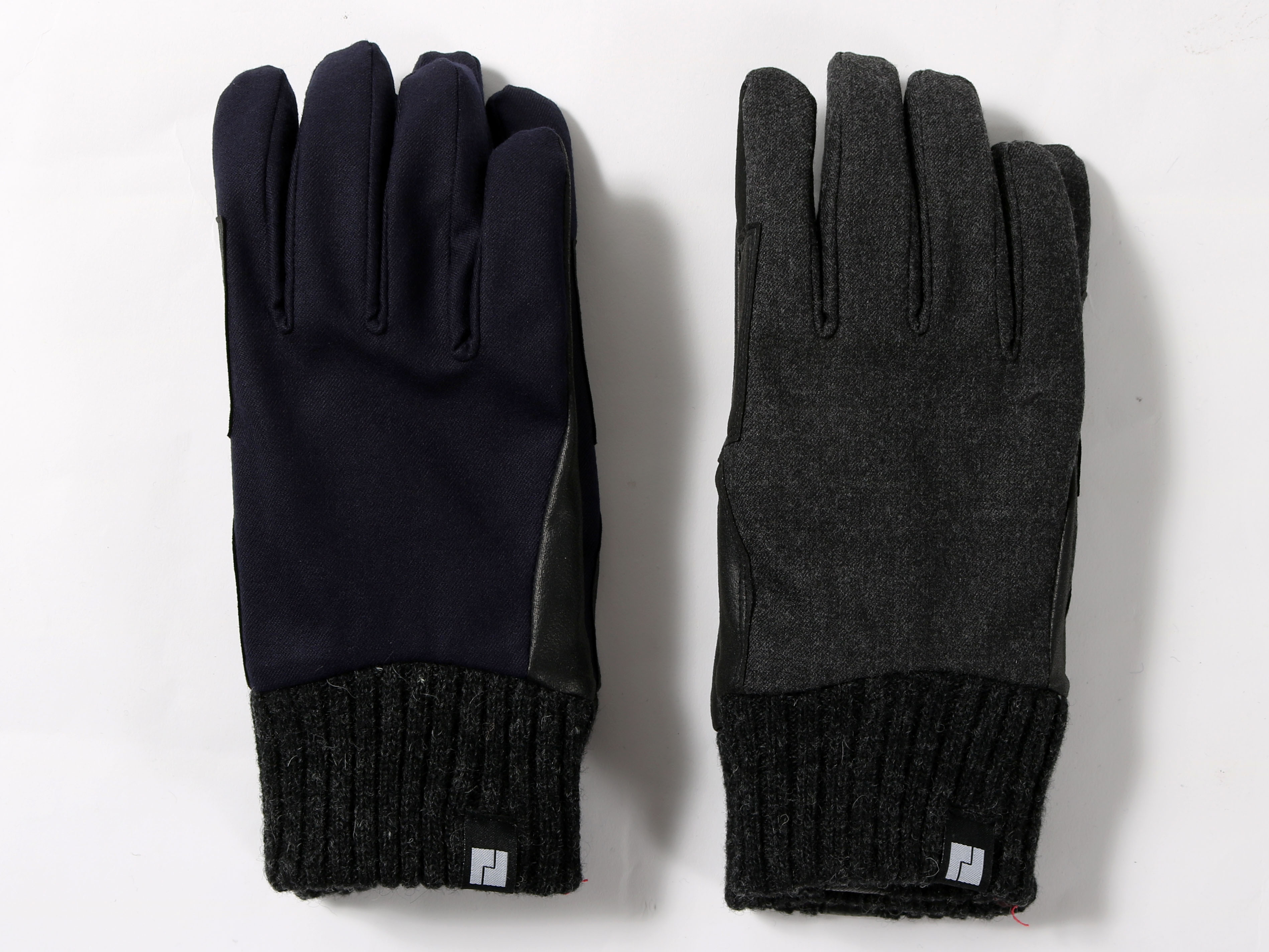 メリノウール使用　メンズグローブ(タッチパネル対応)