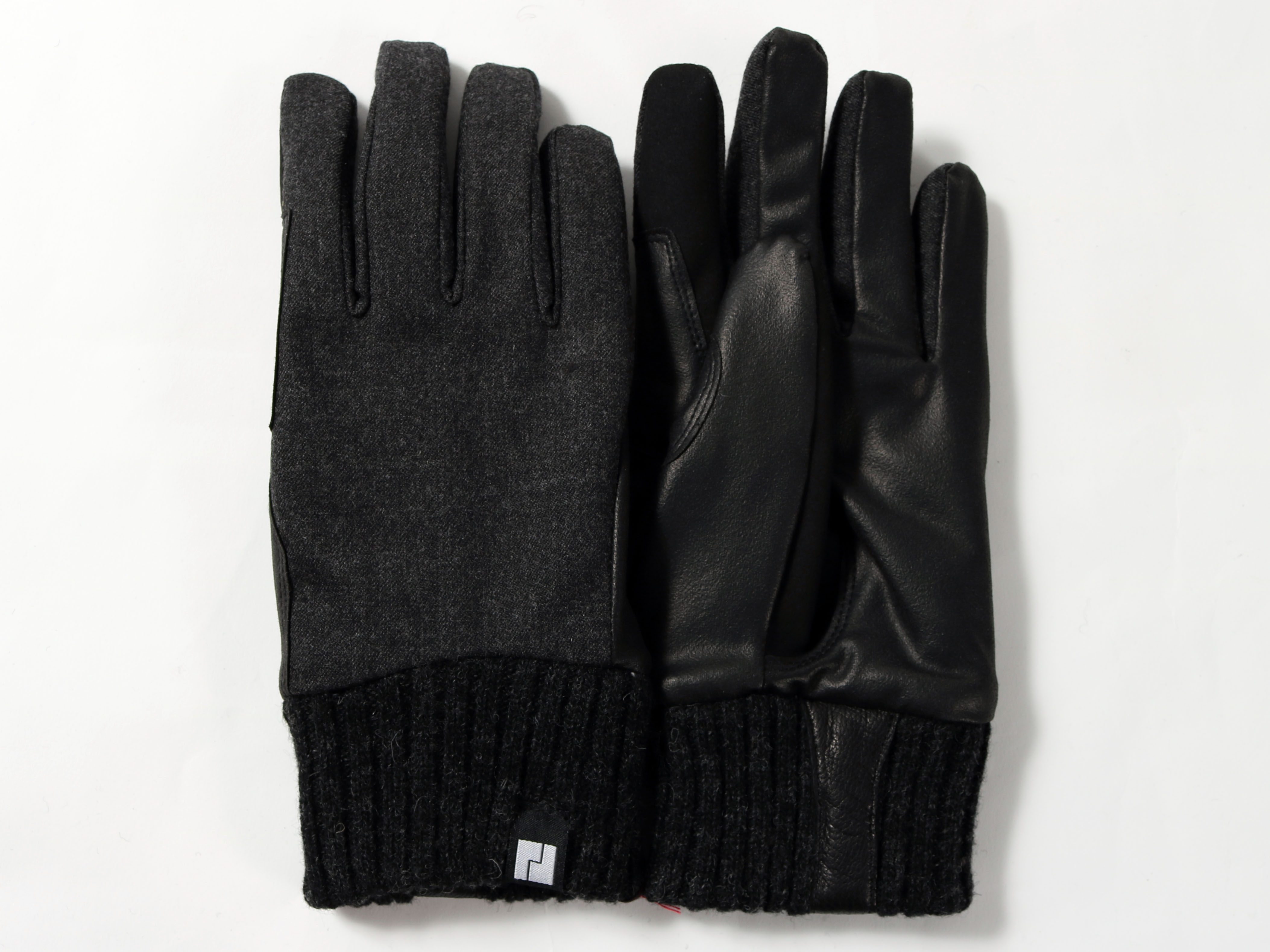 メリノウール使用　メンズグローブ(タッチパネル対応)