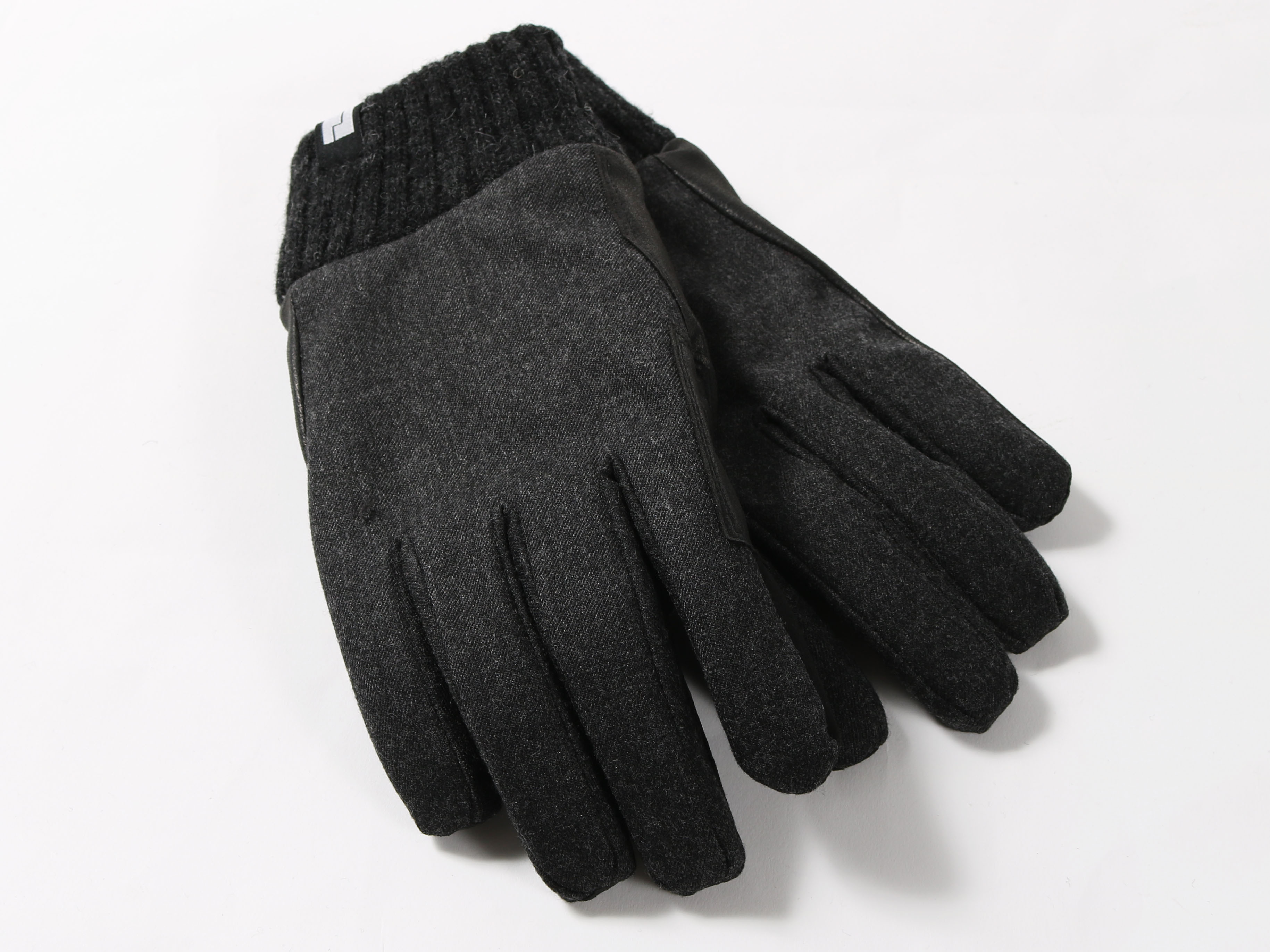 メリノウール使用　メンズグローブ(タッチパネル対応)
