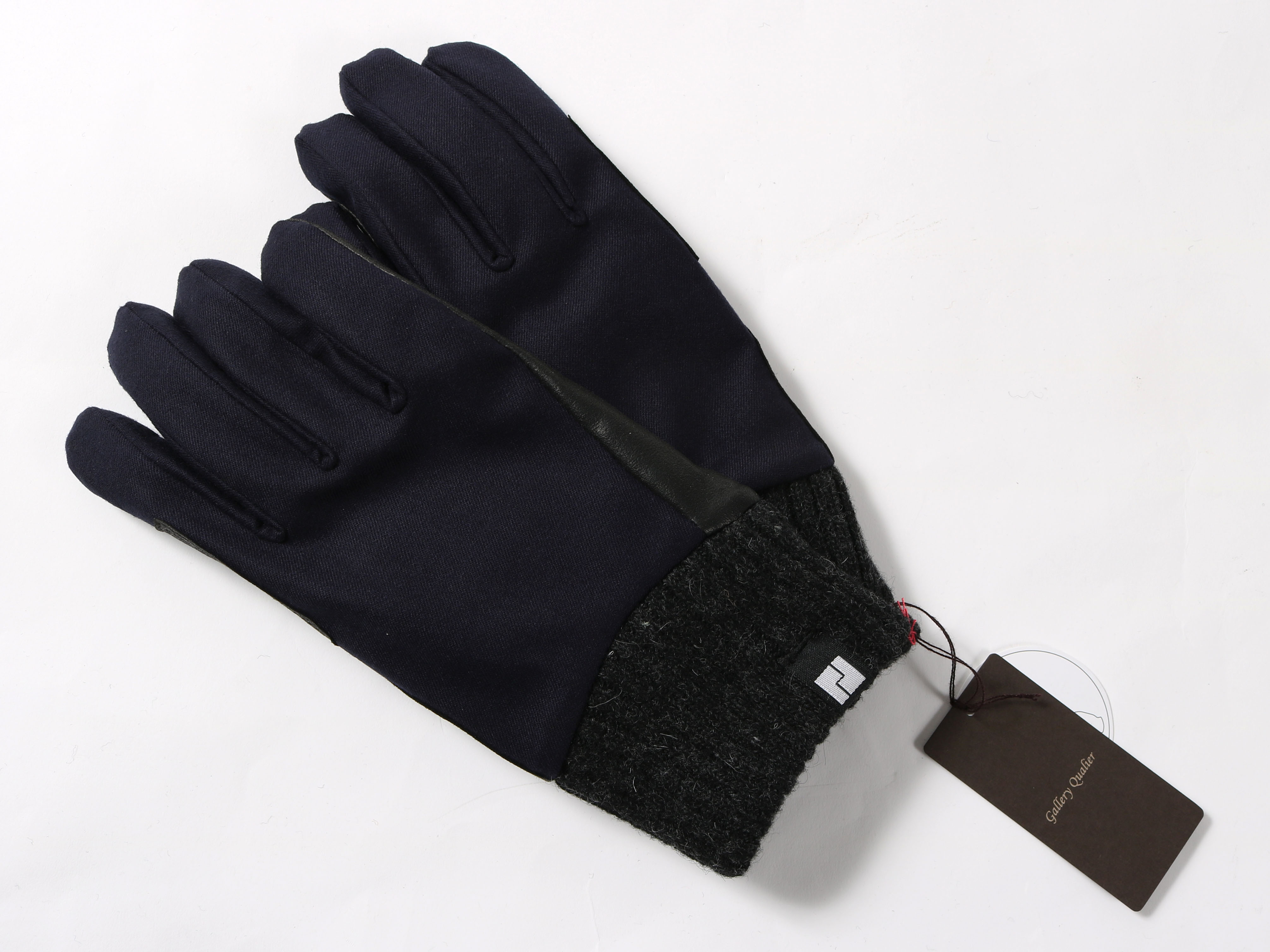 メリノウール使用　メンズグローブ(タッチパネル対応)